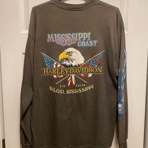 Harley Davidson long sleeve tee